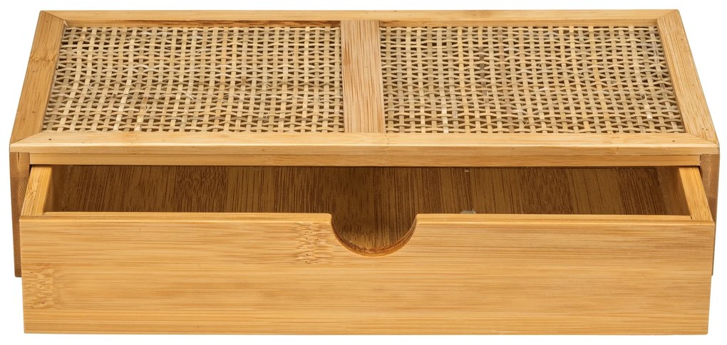 Szufladka na kosmetyki ALLEGRE BAMBOO, 28 x 6 x 14 cm, WENKO