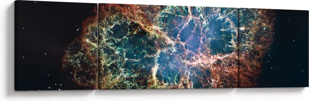 Obraz - Mgławica Krab (170x50 cm)