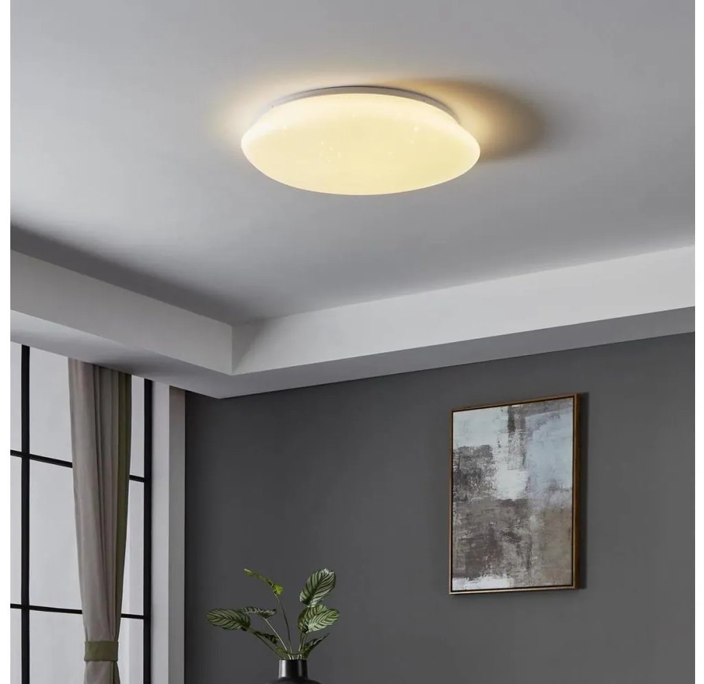 Eglo 900129 - LED RGBW ściemnialna oprawa sufitowa SILERAS-Z LED/33W/230V