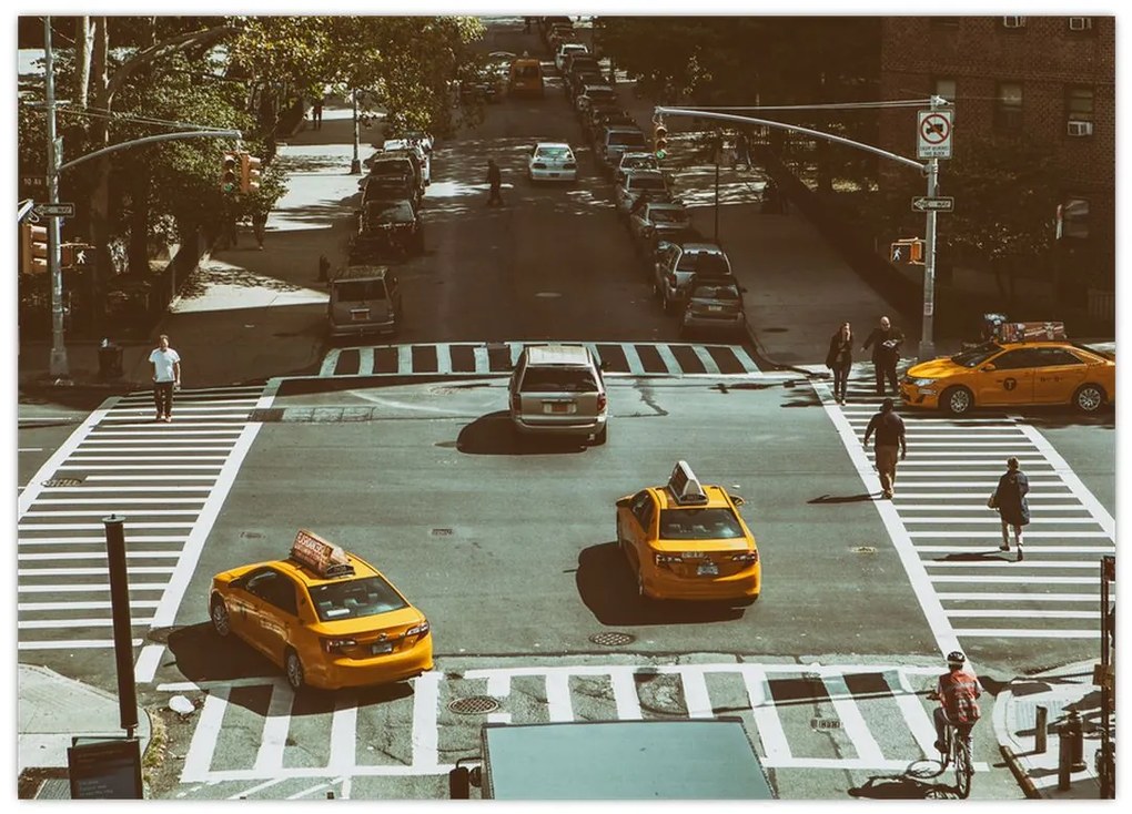 Obraz na szkle - New York (70x50 cm)