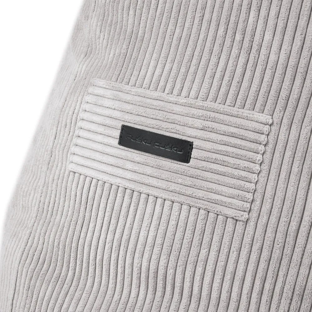 Miętowy sztruksowy worek do siedzenia Snug 100 – SLOWDOWN