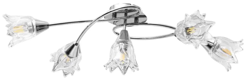 Lampa sufitowa z kloszami w formie kwiatów - EX214 Lireno 4X