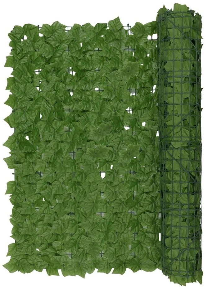Zielona plastikowa osłona balkonowa 300x100 cm Ivy – Maximex