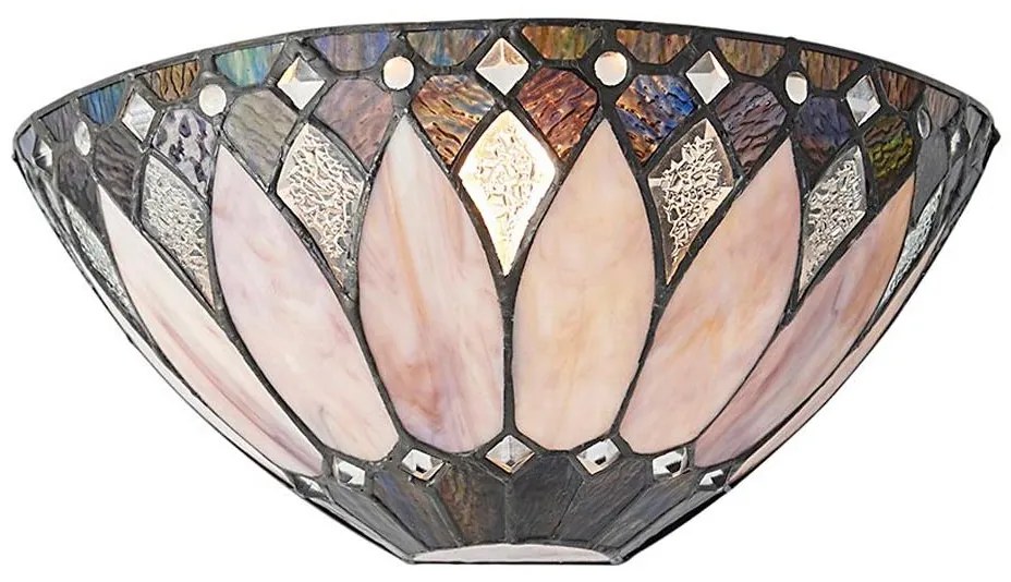 Endon 63983 - Kinkiet Tiffany BROOKLYN 1xE14/40W/230V