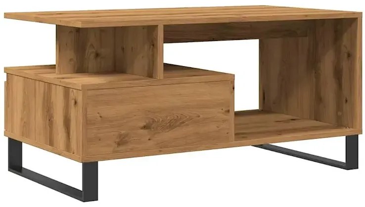 Stolik kawowy z szufladą dąb artisan E3-H26