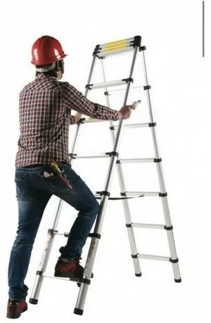 Drabina teleskopowa 2 x 2,8 m