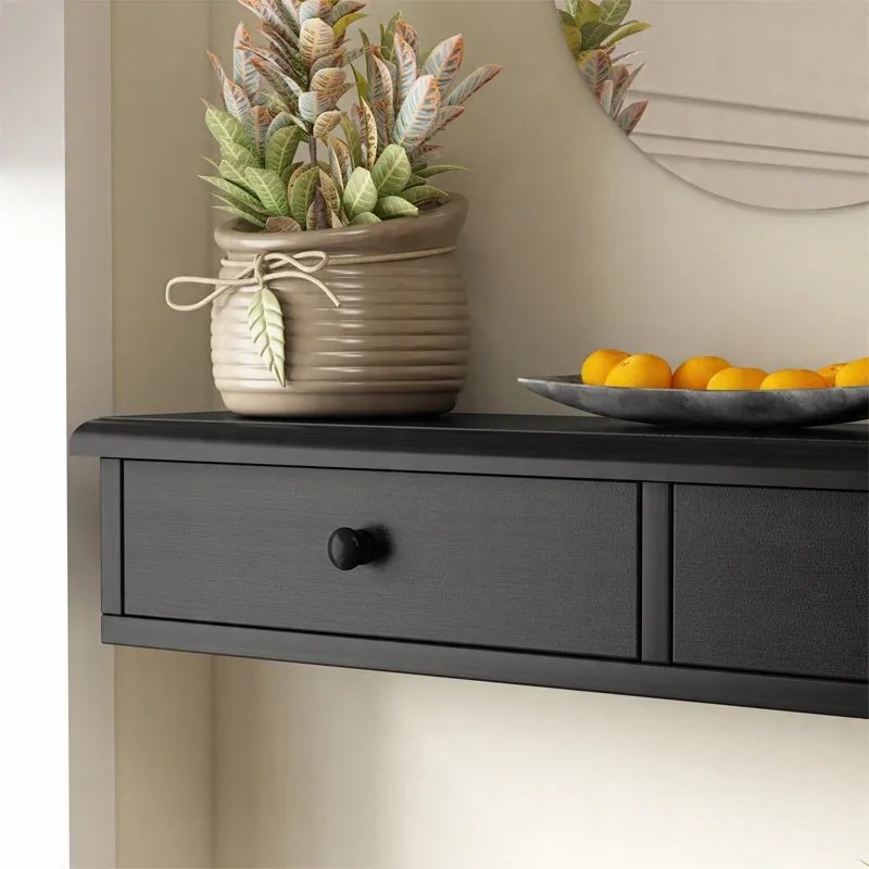 Wisząca półka z szufladami, nowoczesna szafka loftowa do salonu i sypialni, montowana na ścianie