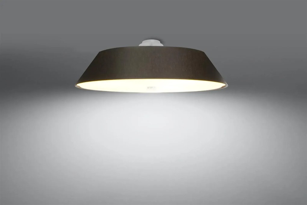 Plafon VEGA 60 czarny SOLLUX  LIGHTING