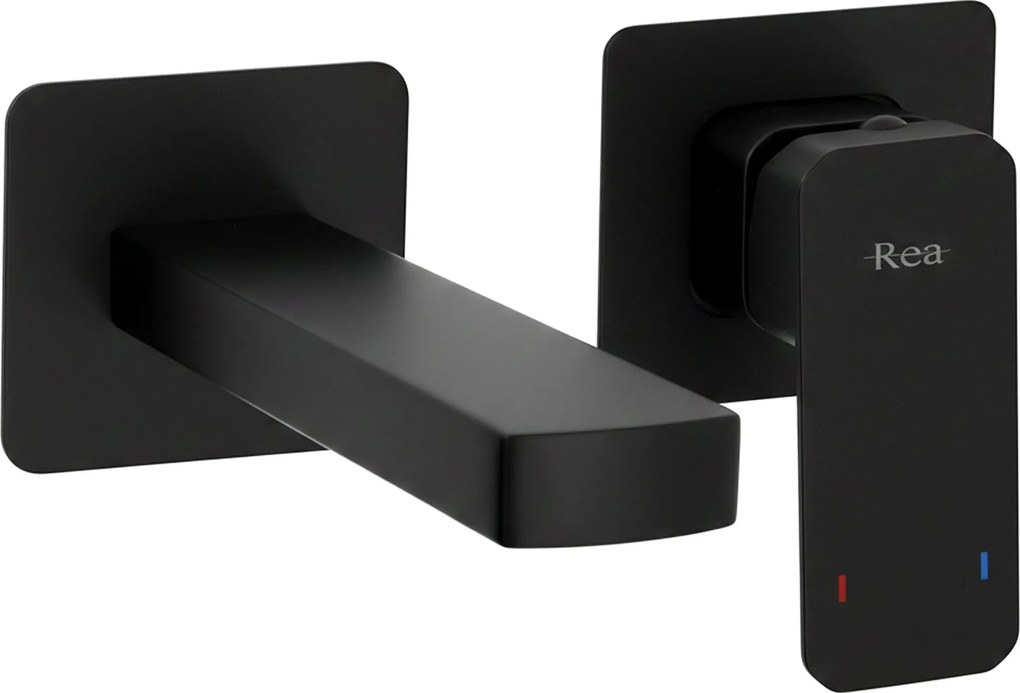 Bateria Umywalkowa Podtynkowa REA Arlo Czarna