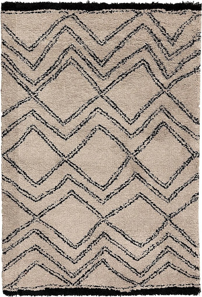 Dywan Royal Nomadic sand/black 120x170cm