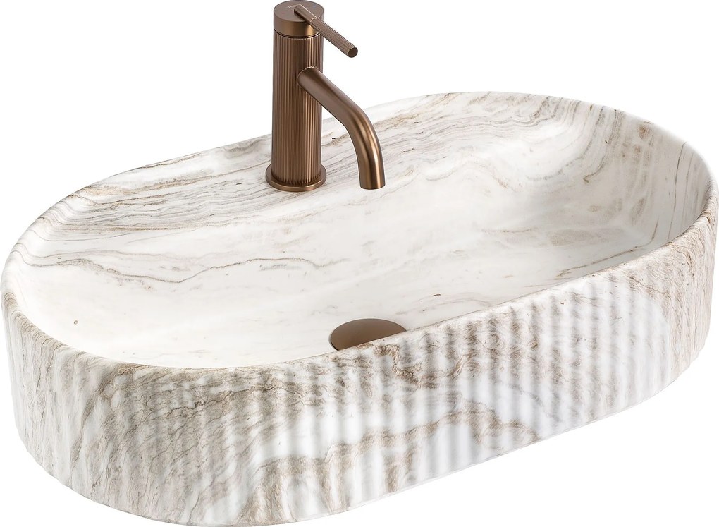 Umywalka nablatowa Rea Marcela 60 Kallisto