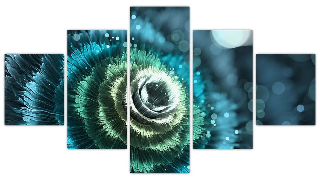 Obraz - Kwiat w szczegółach (125x70 cm)