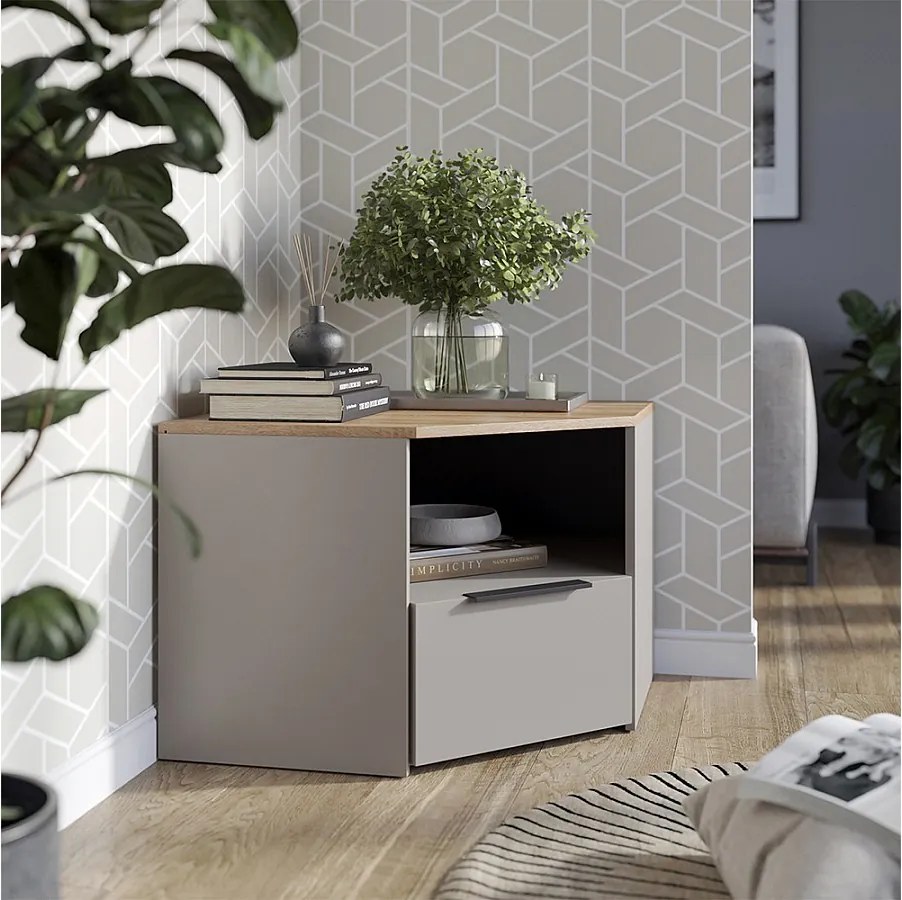 Lowboard szary 68x68x50 wido