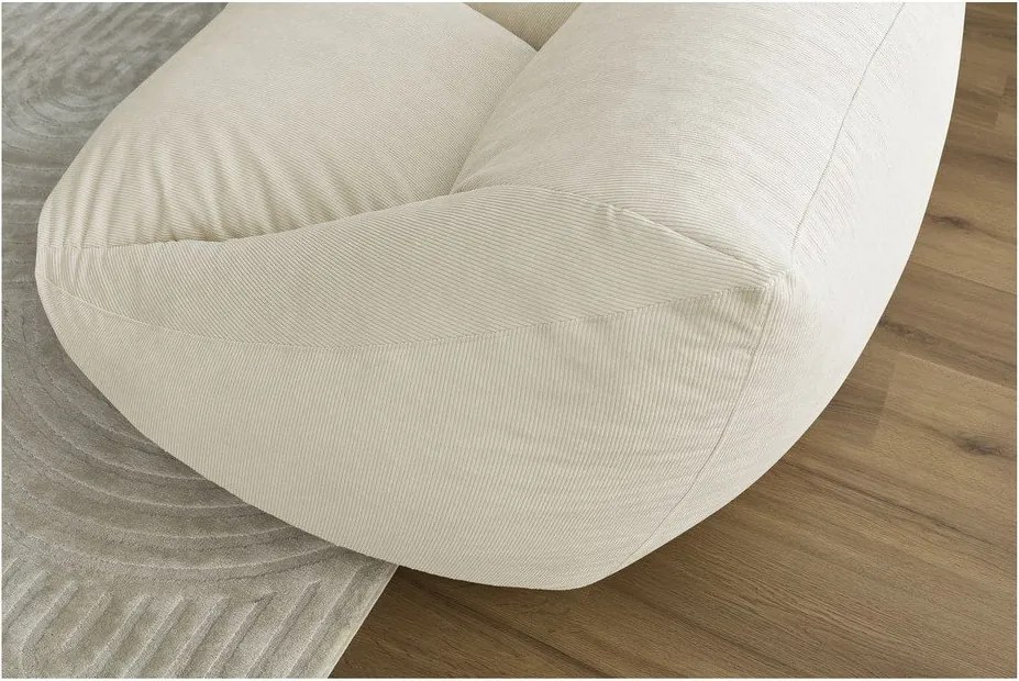 Beżowy sztruksowy worek do siedzenia Lilibet – Bobochic Paris