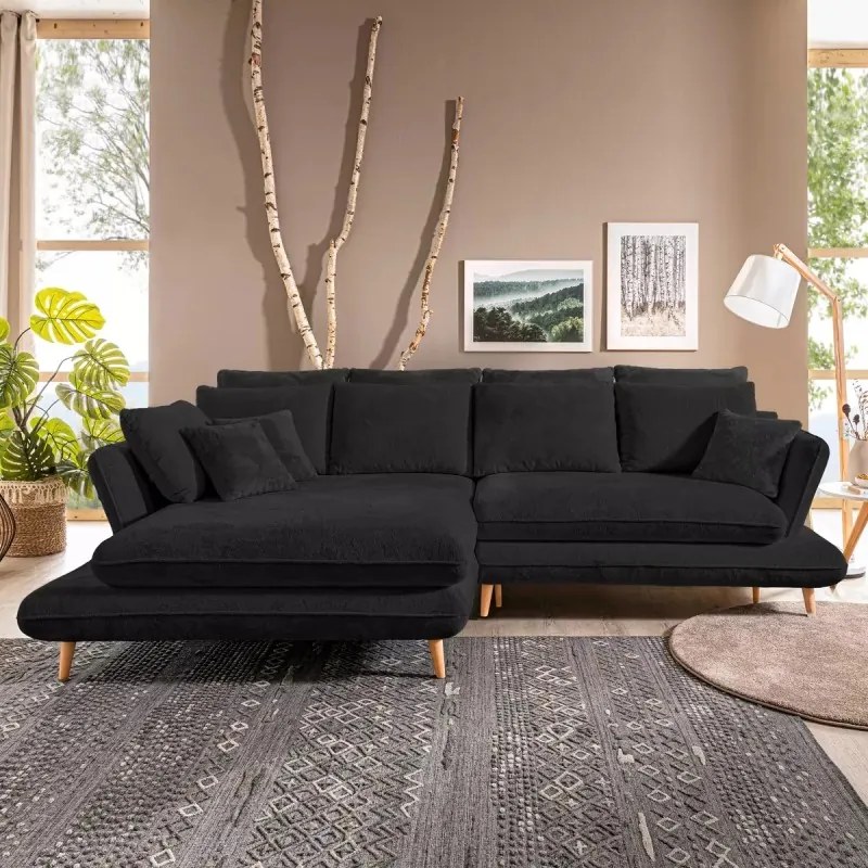 Narożnik MONTE z funkcją spania pojemnikiem i poduszkami