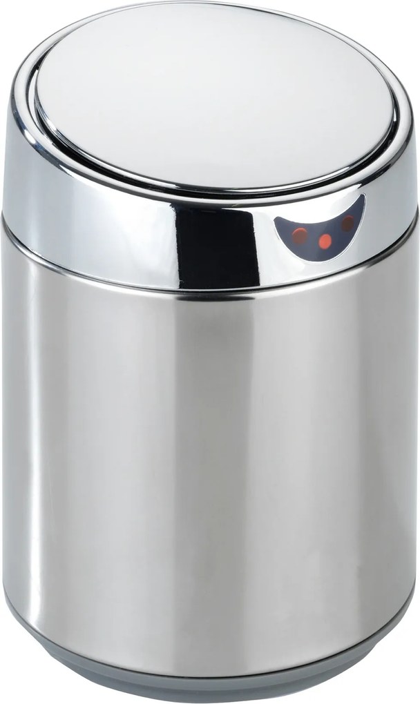 Kosz łazienkowy automatyczny SENSO, stal chromowana