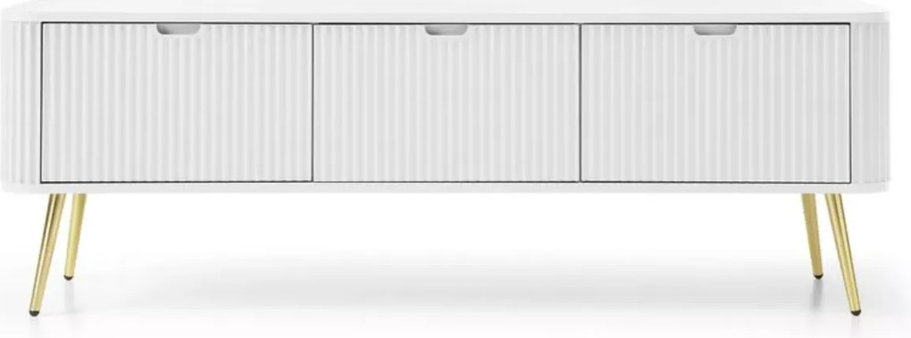 Szafka pod telewizor Fulgeo 168 cm RTV 3 drzwi nowoczesna loft MDF