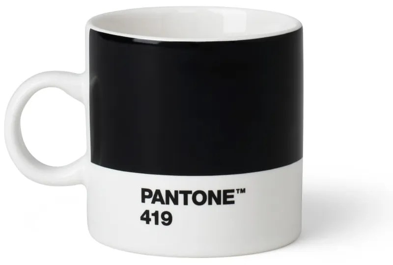 Czarny ceramiczny kubek na espresso 120 ml Espresso Black 419 – Pantone