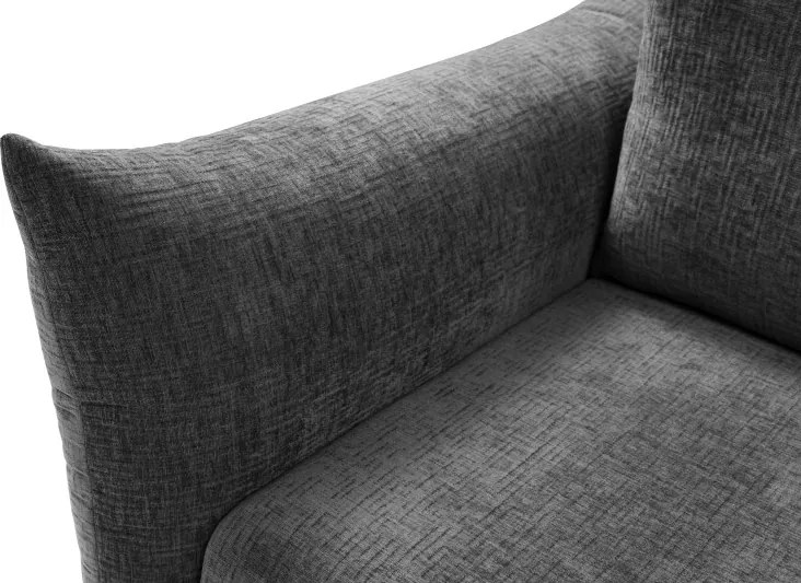 Sofa ADEL z funkcja spania i pojemnikiem GRAFIT OVER THE HORIZON 97