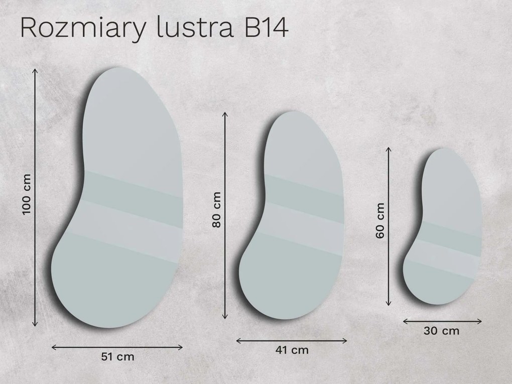Lustro Base B14 30×60