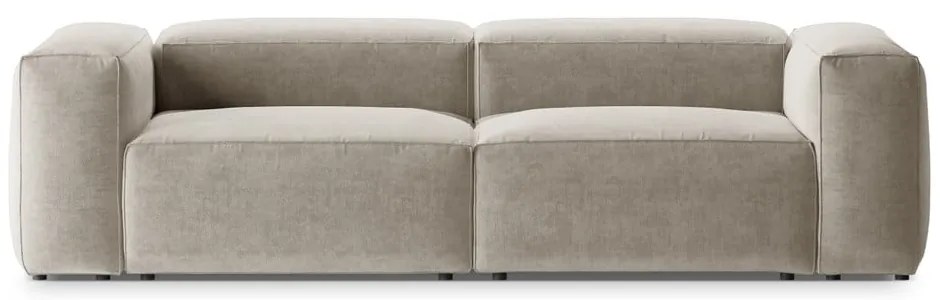 Beżowa sofa 264 cm Bergamo – Cosmopolitan Design