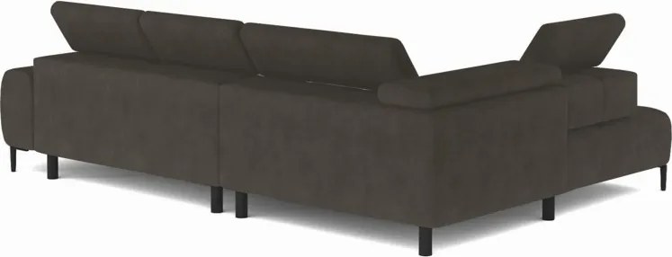 Narożnik PLAZA L Prawostronny w tkaninie Solar 28 WERSAL