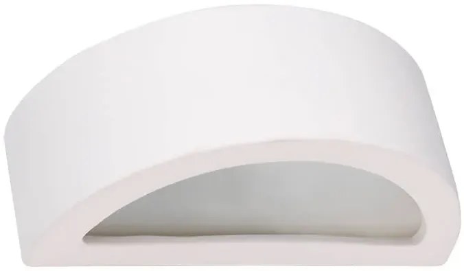 Kinkiet Ceramiczny ATENA 20 biały SOLLUX LIGHTING