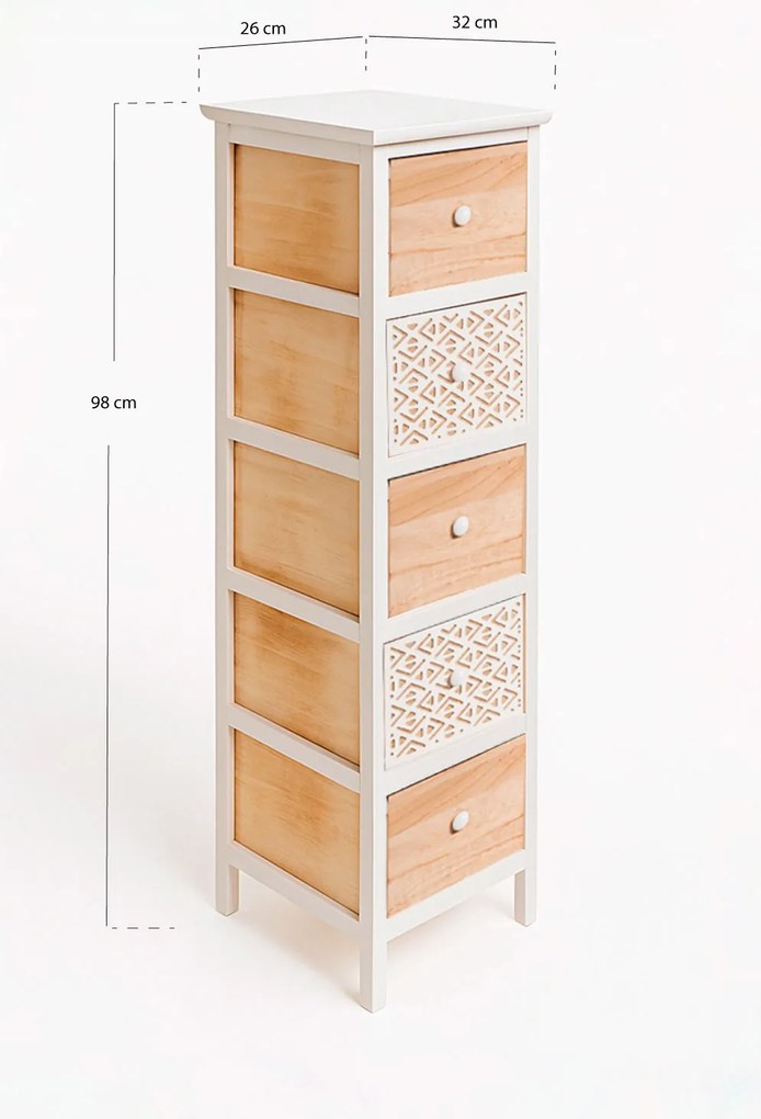 Solany wska Kirota 5 szuflady