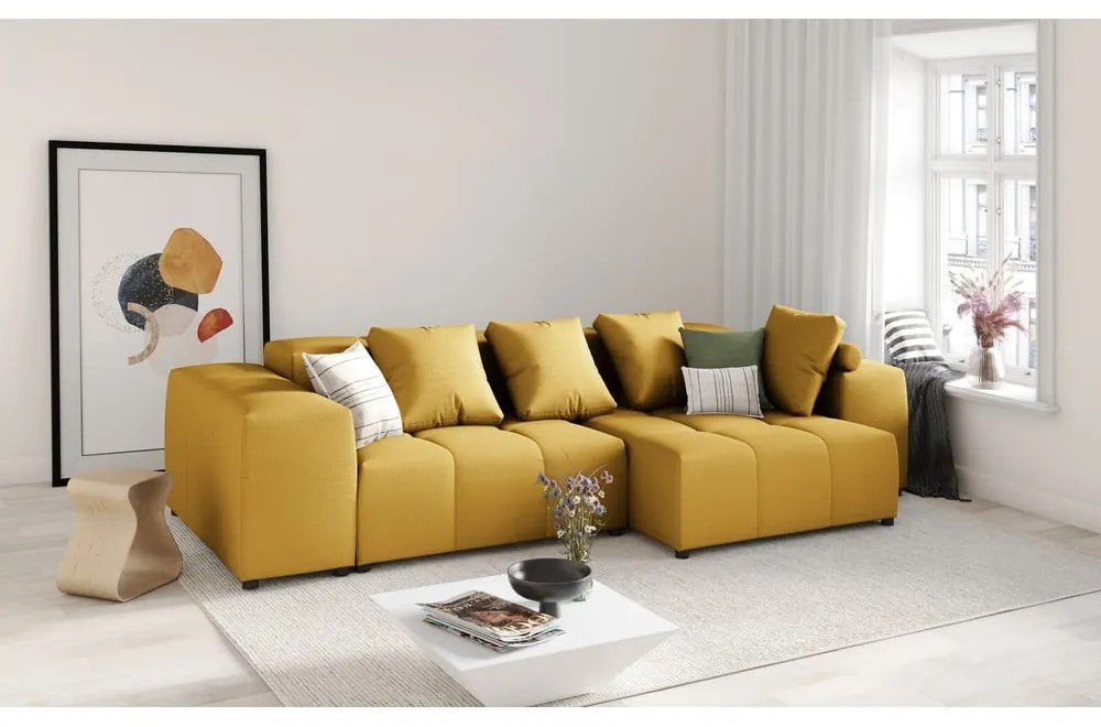 Żółty moduł sofy Rome – Cosmopolitan Design