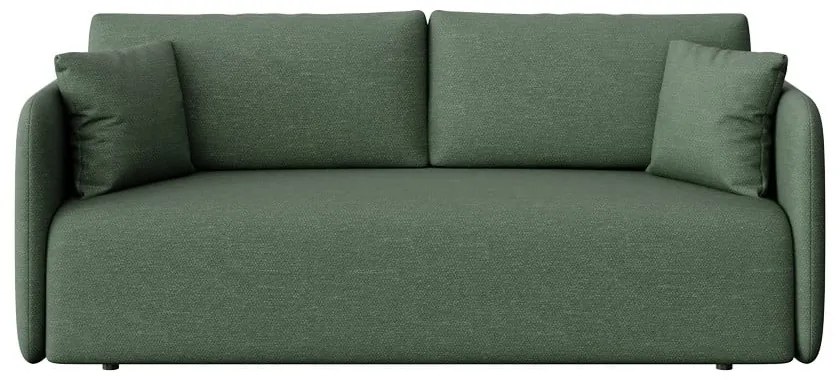 Zielona rozkładana sofa 220 cm Chaum – Rodier