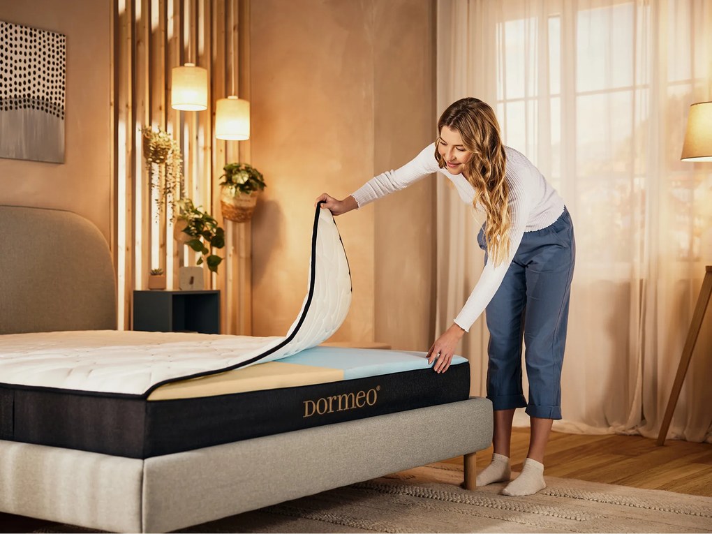 Materac piankowy chłodzący iMemory S+ Silver Propolis 20cm 90x200 cm