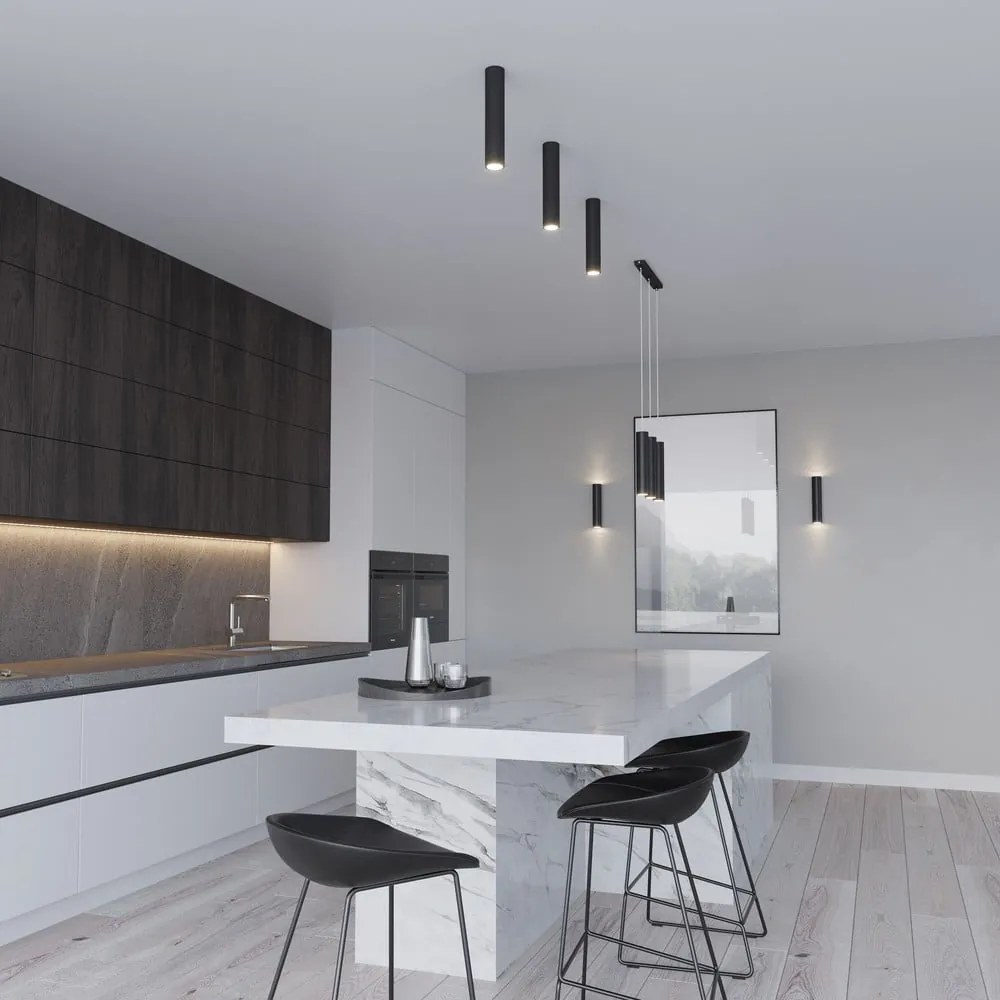 Czarny kinkiet Sollux Castro 2