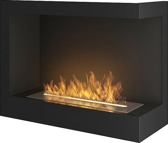 Kominek bioetanolowy Corner 600 Right SimpleFire do zabudowy z szybą
