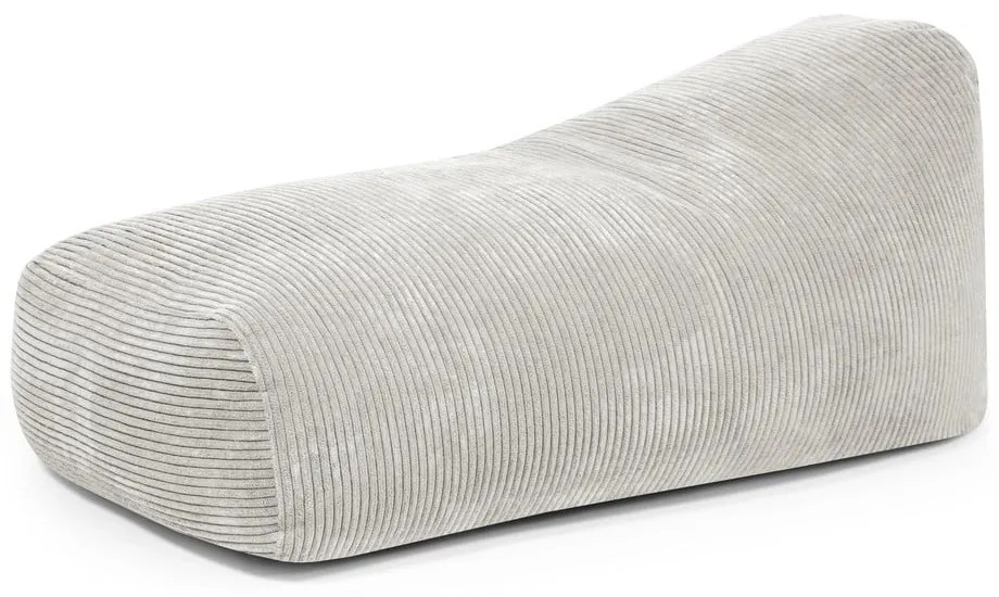 Kremowy sztruksowy worek do siedzenia Snug 130 – SLOWDOWN