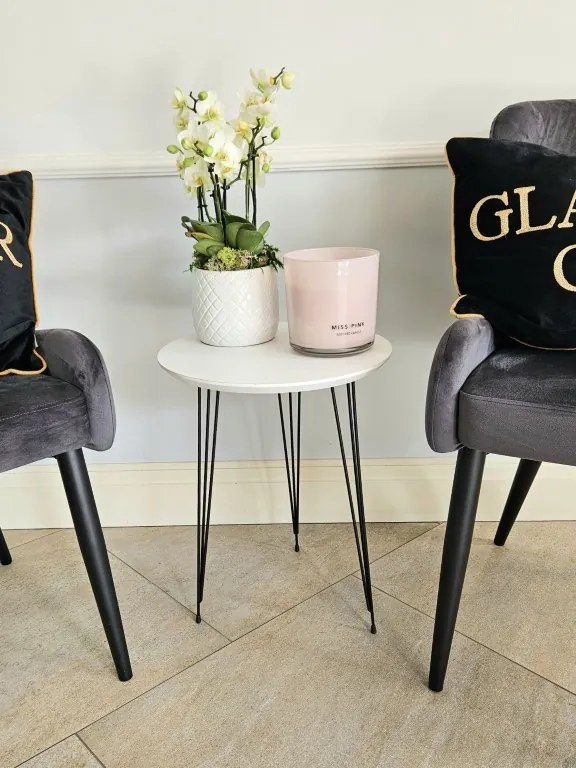 Stolik kawowy , biały blat