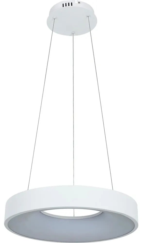 Brilagi - ściemnialny żyrandol LED na linkach FALCON II LED/67W/230V śr. 40 cm biały + pilot