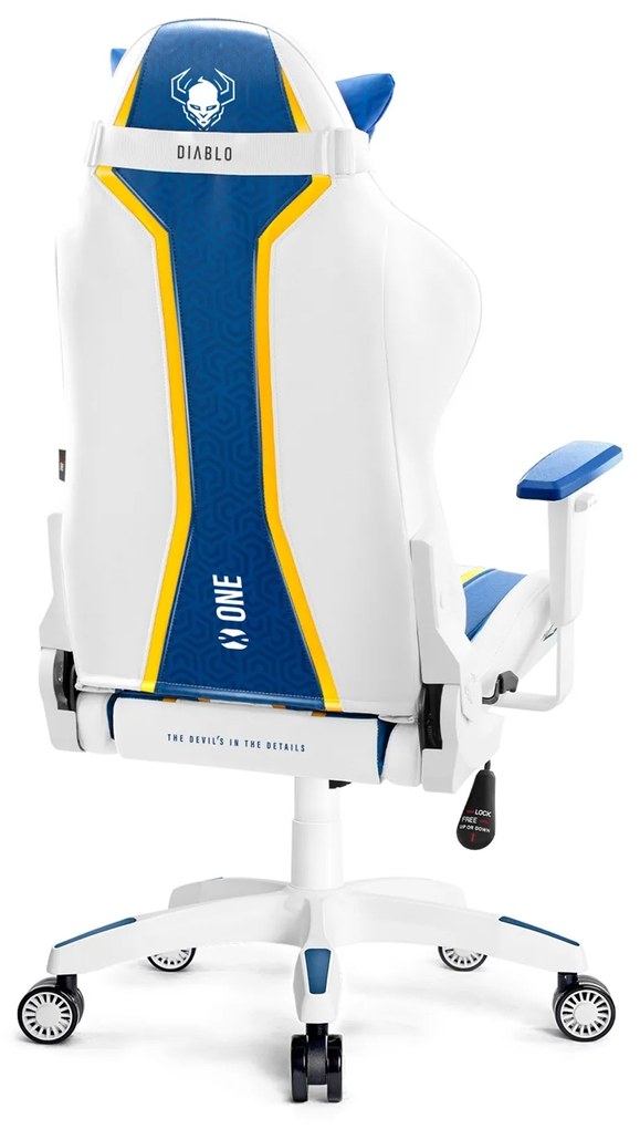 Fotel Gamingowy Diablo X-One 2.0 Small: Aqua Blue