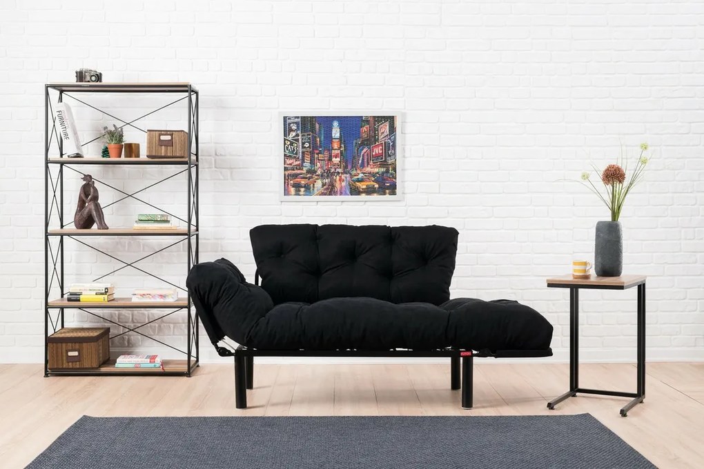 Sofa rozkładana Nitta Black