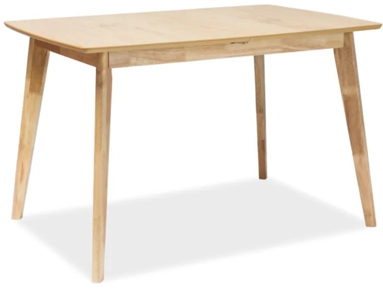 PROMOCJA Stół jadalny z blatem w dekorze dąb BRANDO 120(160)x80, rozkładany II klasa jakości.