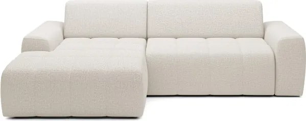 Narożnik SAVIO Lewostronny z Elektryczną Regulacją wolnostojący tkanina KANSAS 02 Jasny Beż WERSAL