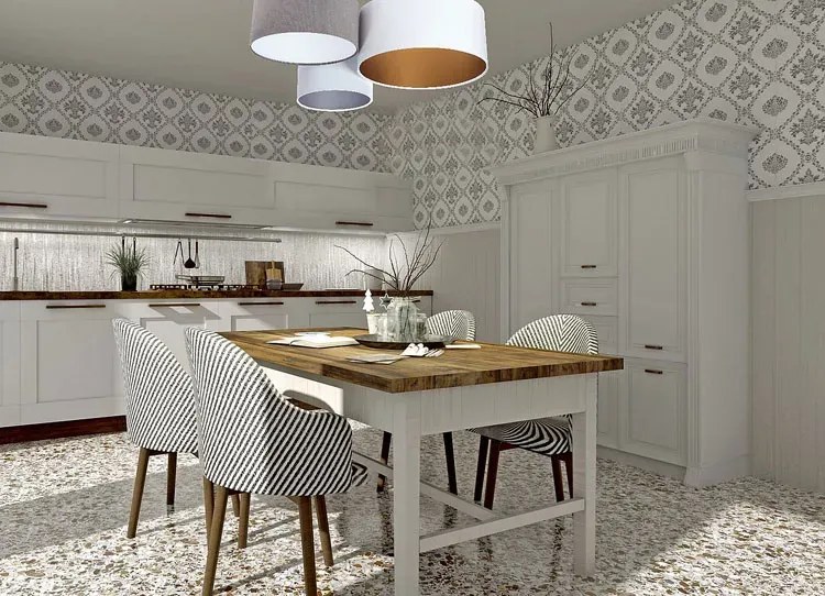Biało-szary designerski plafon sufitowy - EXX43-Pueblar