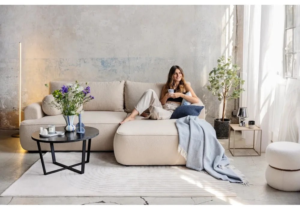 Szary/kremowy dywan 200x290 cm Zen – Universal