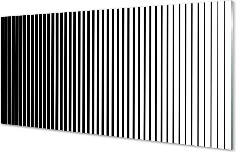 Panel Szklany Gradientowy Wzór Zebry