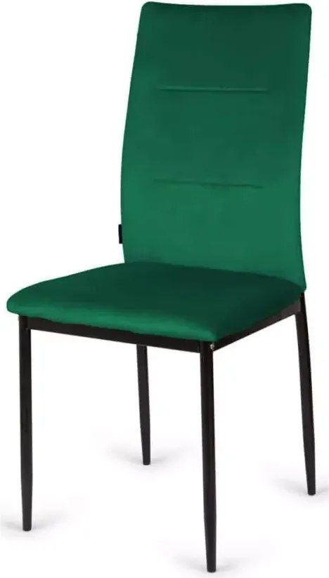 Eleganckie tapicerowane krzesło Duo do jadalni salonu i wnętrz komercyjnych z wygodnym siedziskiem i nowoczesnym designem