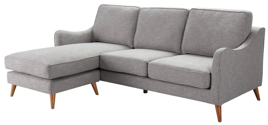 Sofa narożna Venuste linen grey