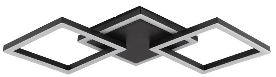 Brilliant - Lampa sufitowa LED JORVIC LED/21W/230V 28x61,5 cm czarna