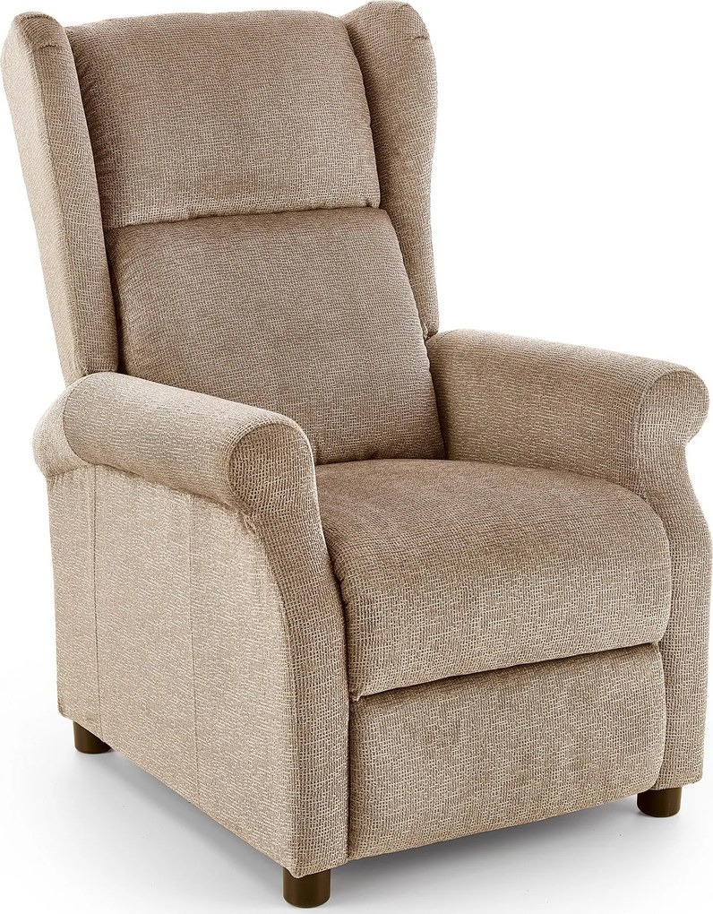 Fotel wypoczynkowy z rozkładanym siedziskiem Agustin