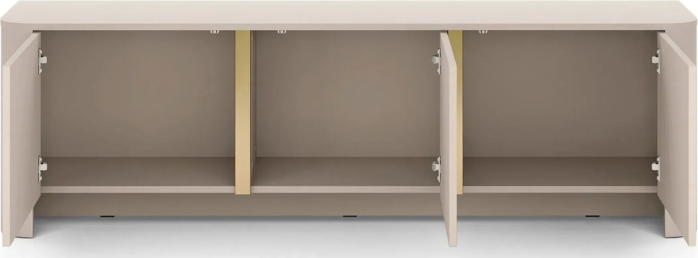 Kaszmirowa potrójna szafka RTV Z6-A76