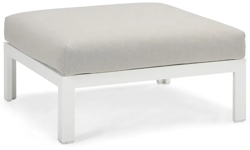 Kremowy taboret ogrodowy Cubic – Diphano