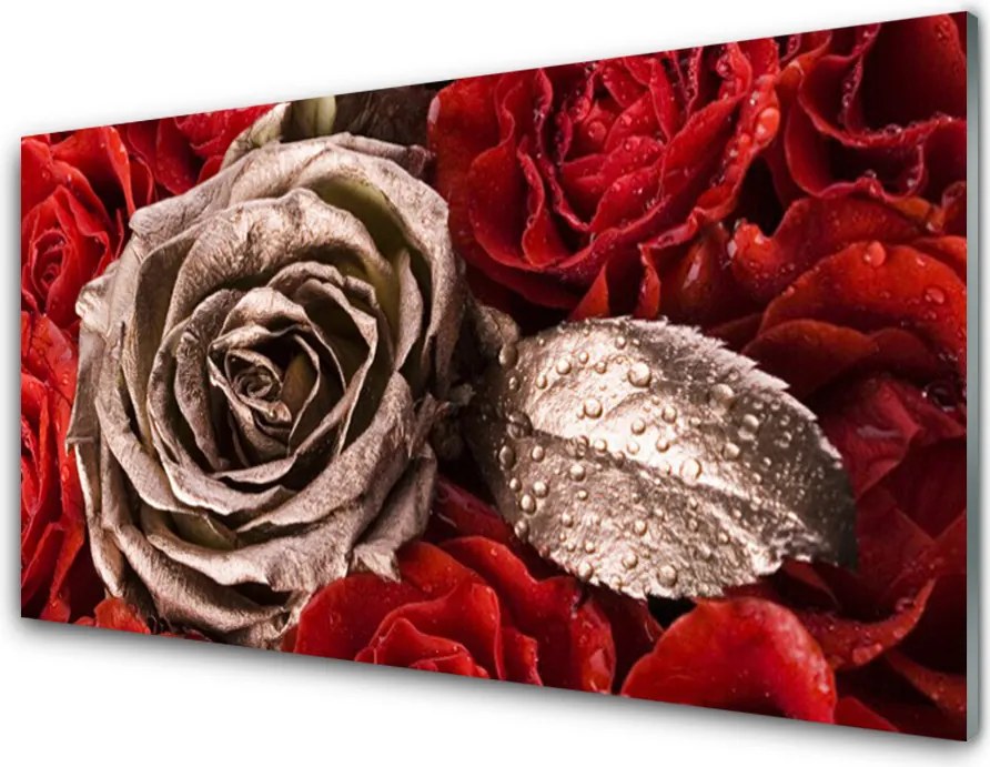 Panel Kuchenny Romantyczny Bukiet Róż